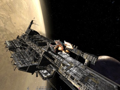 SpaceShip-Приближаясь к отдалённой планете-02.jpg